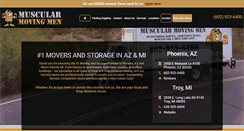 Desktop Screenshot of muscularmovingmen.com